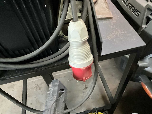 1998 parker parkrimp ii 83ce- 083 hydraulische slangenpers - afbeelding 5 van  13