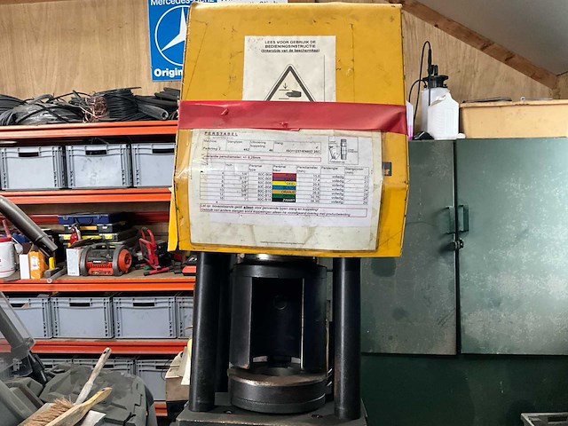 1998 parker parkrimp ii 83ce- 083 hydraulische slangenpers - afbeelding 9 van  13