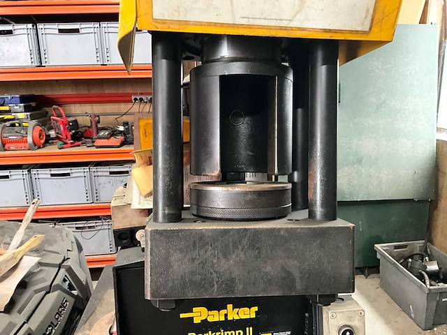 1998 parker parkrimp ii 83ce- 083 hydraulische slangenpers - afbeelding 11 van  13
