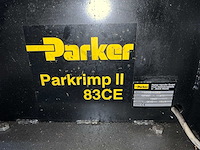1998 parker parkrimp ii 83ce- 083 hydraulische slangenpers - afbeelding 12 van  13