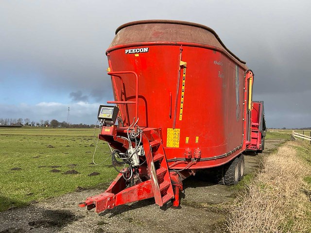 1998 peecon biga 24 m3 voermengwagen - afbeelding 6 van  13