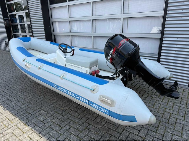 1998 quicksilver 450 r rib boot - afbeelding 7 van  13