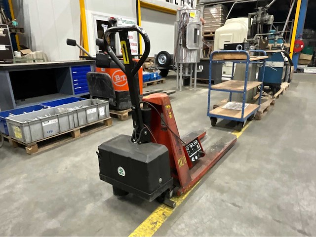 1998 rapid rme 1000 elektrische hoogheffer palletwagen - afbeelding 3 van  9