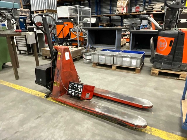 1998 rapid rme 1000 elektrische hoogheffer palletwagen - afbeelding 2 van  9