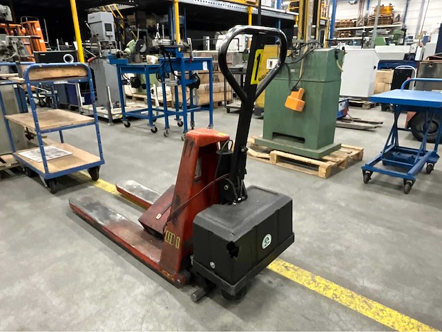 1998 rapid rme 1000 elektrische hoogheffer palletwagen - afbeelding 4 van  9