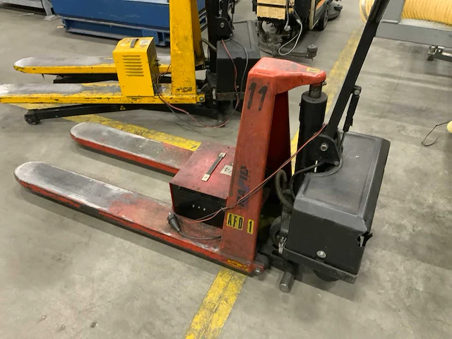 1998 rapid rme 1000 elektrische hoogheffer palletwagen - afbeelding 6 van  9