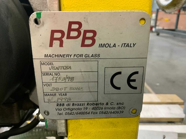 1998 rbb imola ventosa vacuümheffer - afbeelding 3 van  5