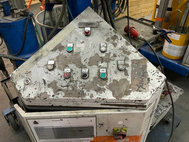 1998 reinhardt-technik ecostar 250 kitmachine - afbeelding 7 van  8