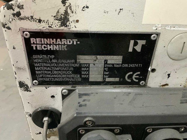 1998 reinhardt-technik ecostar 250 kitmachine - afbeelding 8 van  8