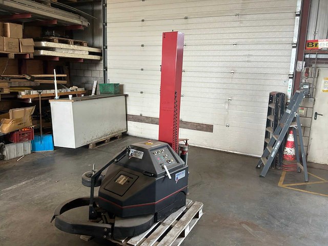 1998 robopac robot 2001 foliewikkelmachine - afbeelding 1 van  6