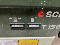 1998 scm t 150 tafelfreesmachine - afbeelding 2 van  16