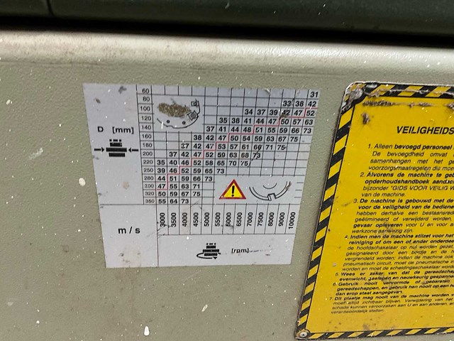 1998 scm t 150 tafelfreesmachine - afbeelding 3 van  16