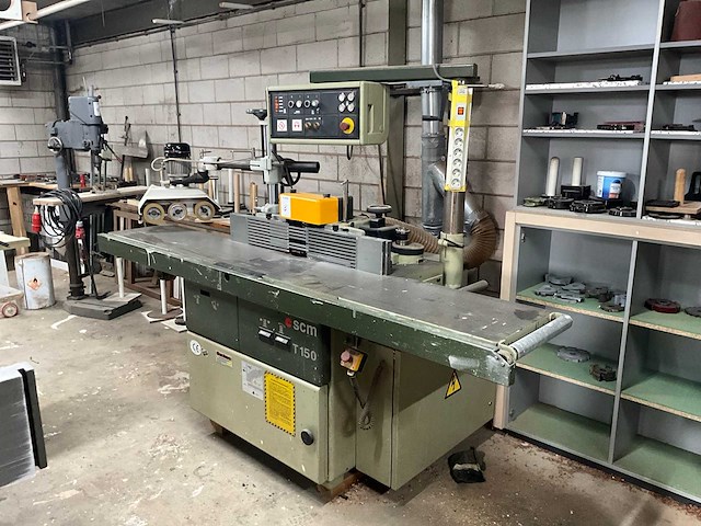1998 scm t 150 tafelfreesmachine - afbeelding 1 van  16