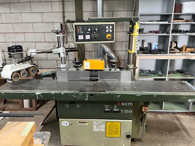 1998 scm t 150 tafelfreesmachine - afbeelding 9 van  16