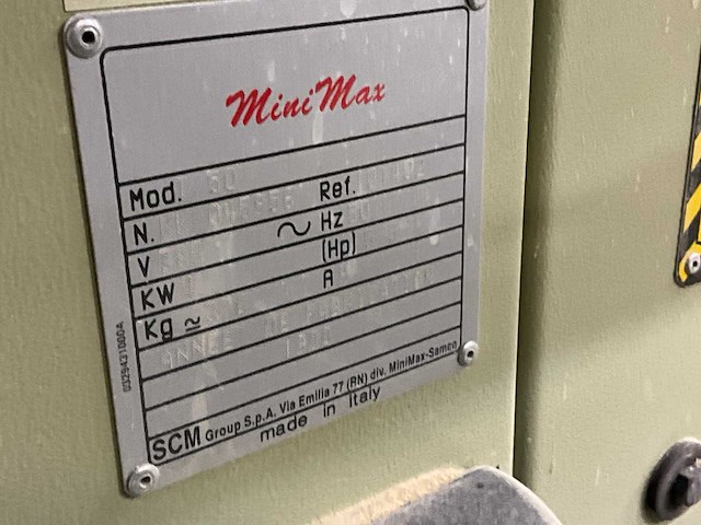 1998 scm t / 50 freesmachine - afbeelding 9 van  9