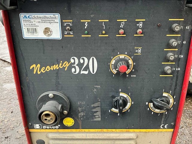 1998 selco neomig 320 mig lasapparaat - afbeelding 1 van  9