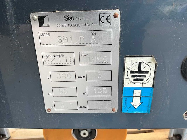 1998 siat sm1.p a dozensluitmachine - afbeelding 5 van  5