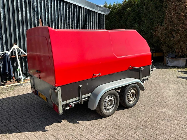 1998 sluis trailers dekselwagen hogedrukreiniger in aanhangwagen - afbeelding 3 van  7