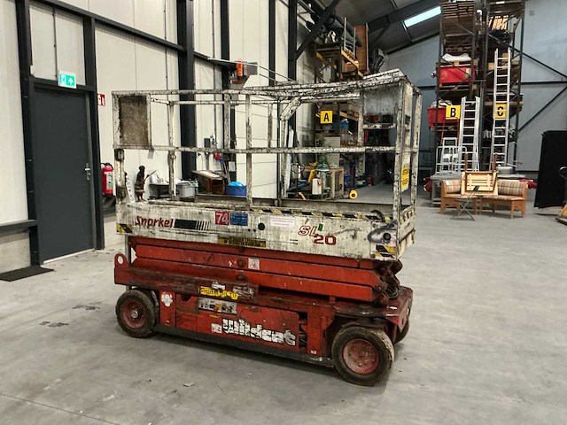 1998 snorkel sl20 hoogwerker - afbeelding 11 van  13