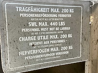 1998 steinweg standard 150 bouwlift - afbeelding 8 van  9