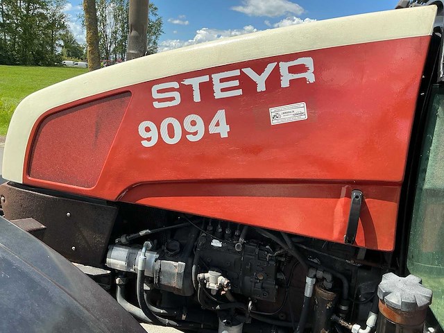 1998 steyr 9094 vierwielaangedreven landbouwtractor - afbeelding 10 van  29
