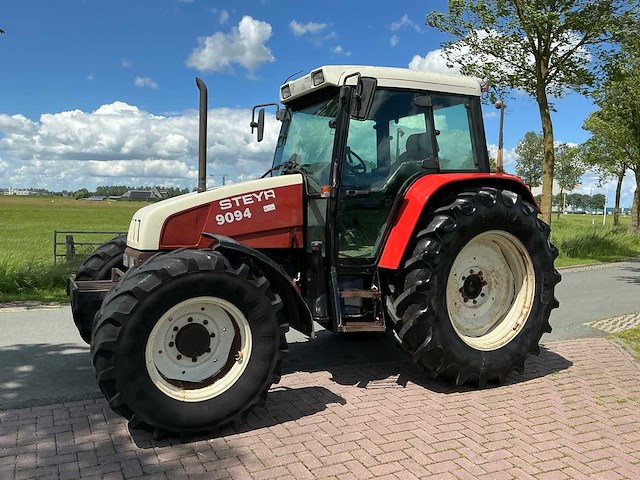 1998 steyr 9094 vierwielaangedreven landbouwtractor - afbeelding 12 van  29