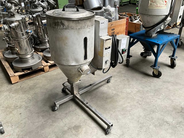 1998 stougaard argos cs-1 granulaat droger / hopper - afbeelding 2 van  7