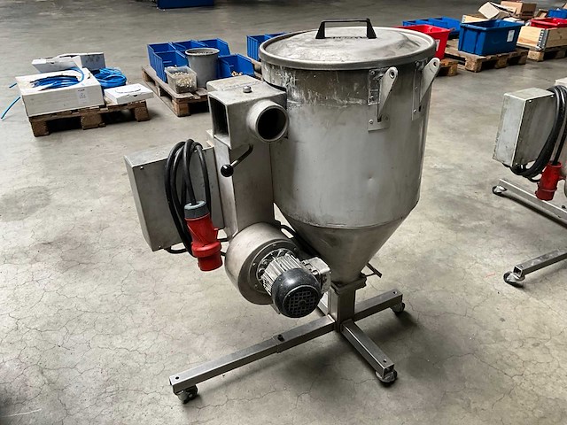 1998 stougaard argos cs-1 granulaat droger / hopper - afbeelding 4 van  7