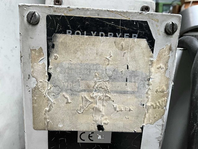 1998 stougaard argos cs-1 granulaat droger / hopper - afbeelding 7 van  7