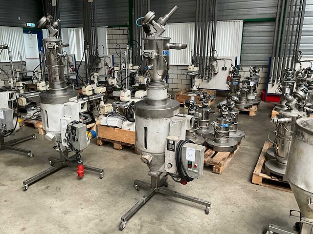 1998 stougaard argos cs-1 granulaat droger / hopper - afbeelding 1 van  7