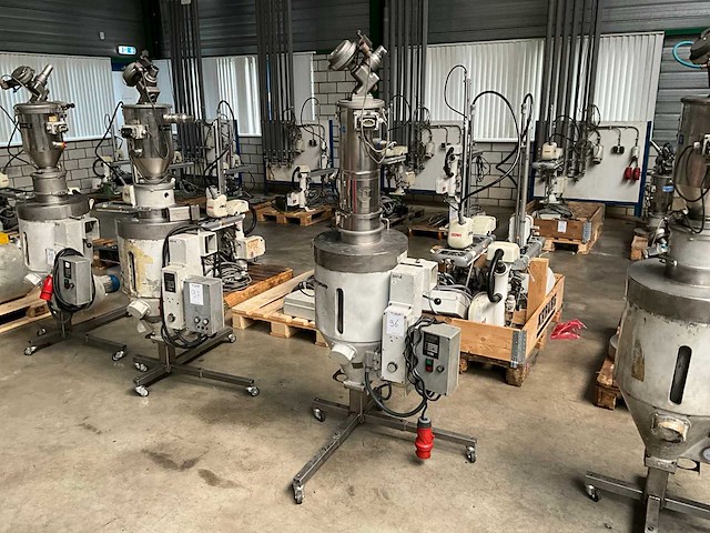 1998 stougaard argos cs-1 granulaat droger / hopper - afbeelding 1 van  7