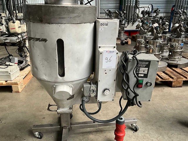 1998 stougaard argos cs-1 granulaat droger / hopper - afbeelding 3 van  7