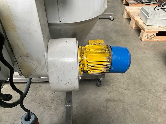 1998 stougaard argos cs-1 granulaat droger / hopper - afbeelding 5 van  7