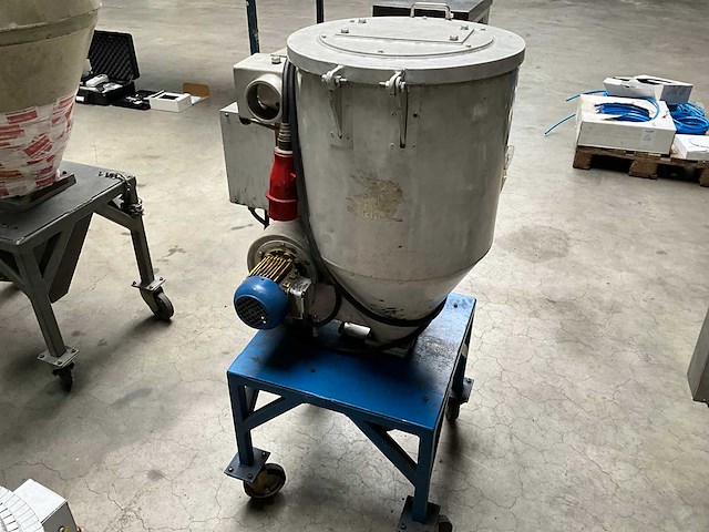 1998 stougaard argos cs-1 granulaat droger / hopper - afbeelding 3 van  6