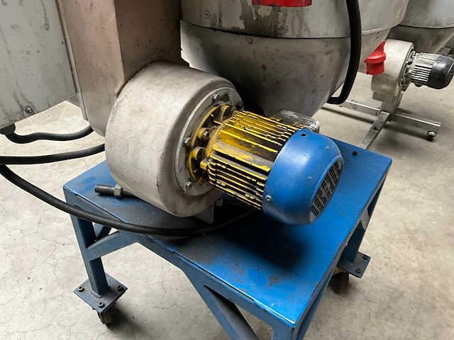 1998 stougaard argos cs-1 granulaat droger / hopper - afbeelding 6 van  6