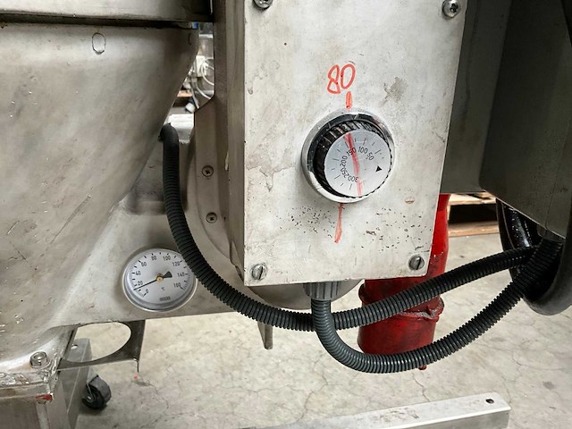 1998 stougaard argos cs-1 granulaat droger / hopper - afbeelding 3 van  5