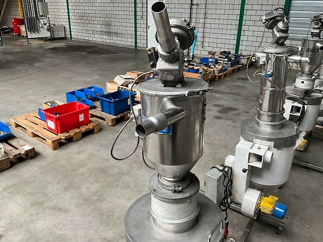 1998 stougaard argos cs-1 granulaat droger / hopper - afbeelding 4 van  5