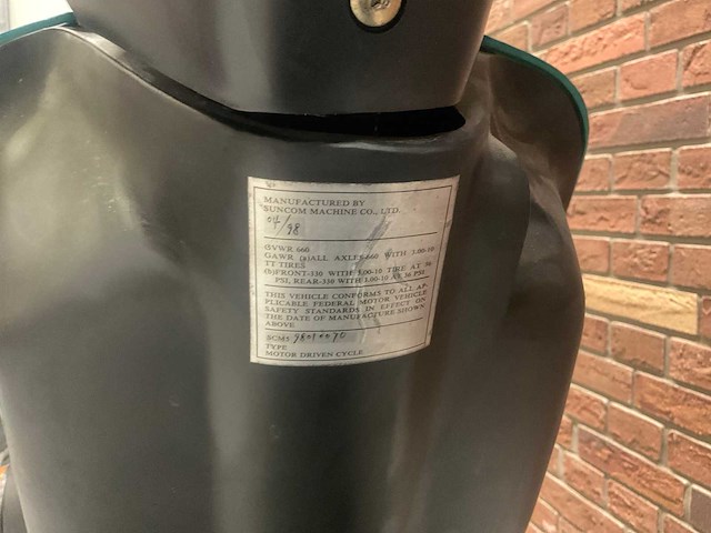 1998 suncom spring elektrische scooter - afbeelding 4 van  15