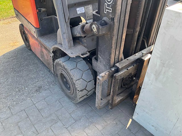 1998 toyota 6fb15 vorkheftruck - afbeelding 9 van  9