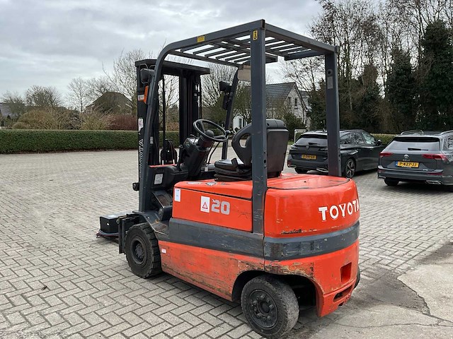 1998 toyota fbmf20 vorkheftruck - afbeelding 20 van  23