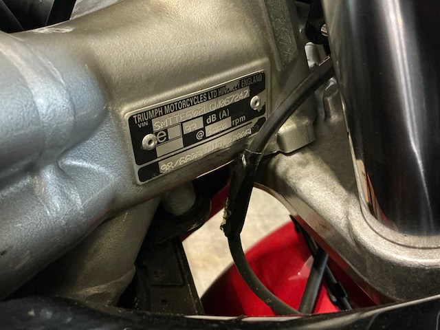 1998 triumph sport t595 motorfiets - afbeelding 5 van  5