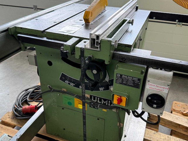 1998 ulmia 1710 sn formaatcirkelzaagmachine - afbeelding 7 van  13