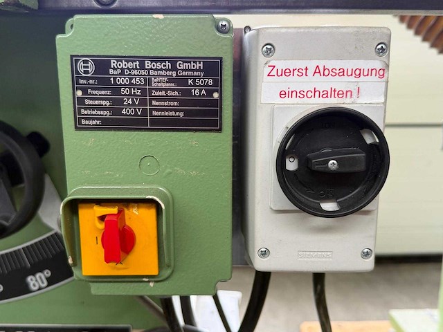 1998 ulmia 1710 sn formaatcirkelzaagmachine - afbeelding 10 van  13