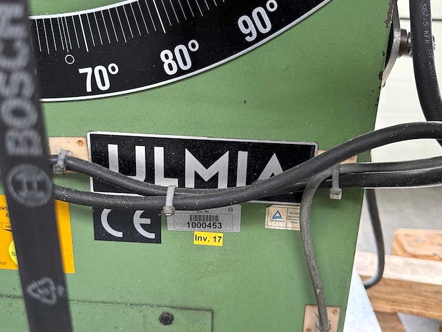 1998 ulmia 1710 sn formaatcirkelzaagmachine - afbeelding 11 van  13