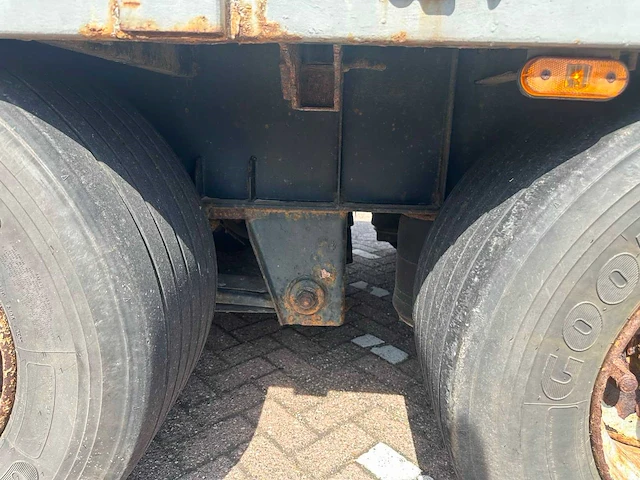 1998 van hool 3b2003 - vlakke mega oplegger - afbeelding 2 van  25