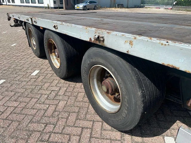1998 van hool 3b2003 - vlakke mega oplegger - afbeelding 4 van  25