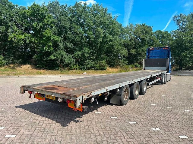 1998 van hool 3b2003 - vlakke mega oplegger - afbeelding 21 van  25