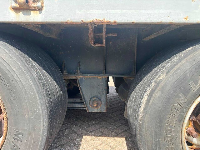 1998 van hool 3b2003 - vlakke mega oplegger - afbeelding 2 van  20