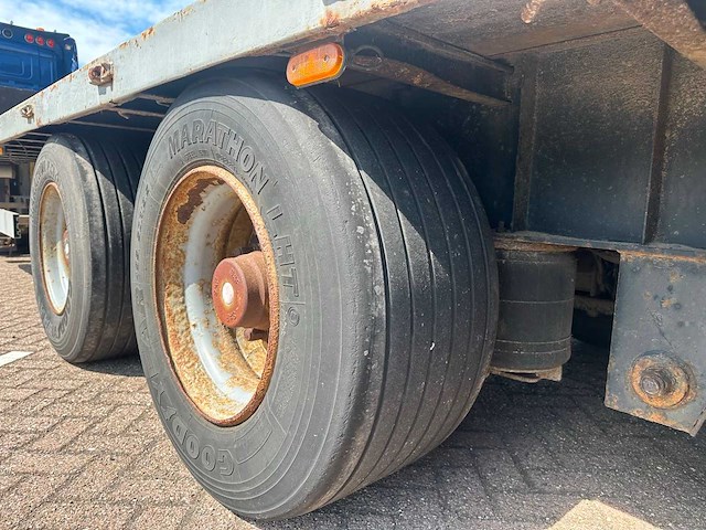 1998 van hool 3b2003 - vlakke mega oplegger - afbeelding 10 van  20