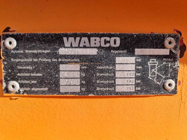 1998 van hool 47137 botentrailer oplegger - afbeelding 16 van  24